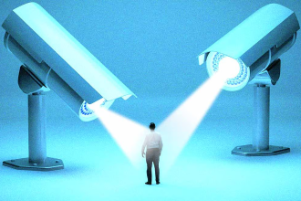 Computer screen showing OSINT tools and online profile search results