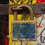 GDPR regulation document with European Commission proposals highlighted